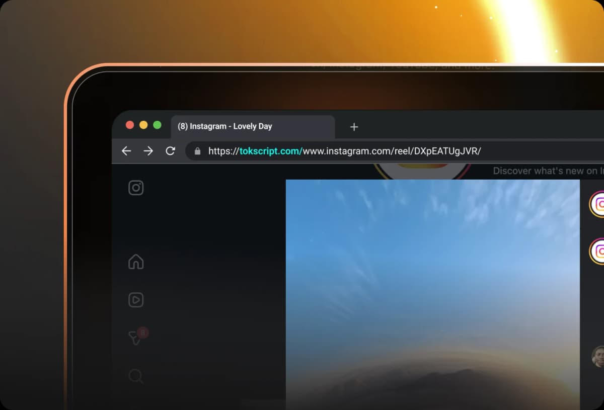 Quick URL method showing paste-and-process transcript extraction