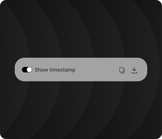 Timestamp Support